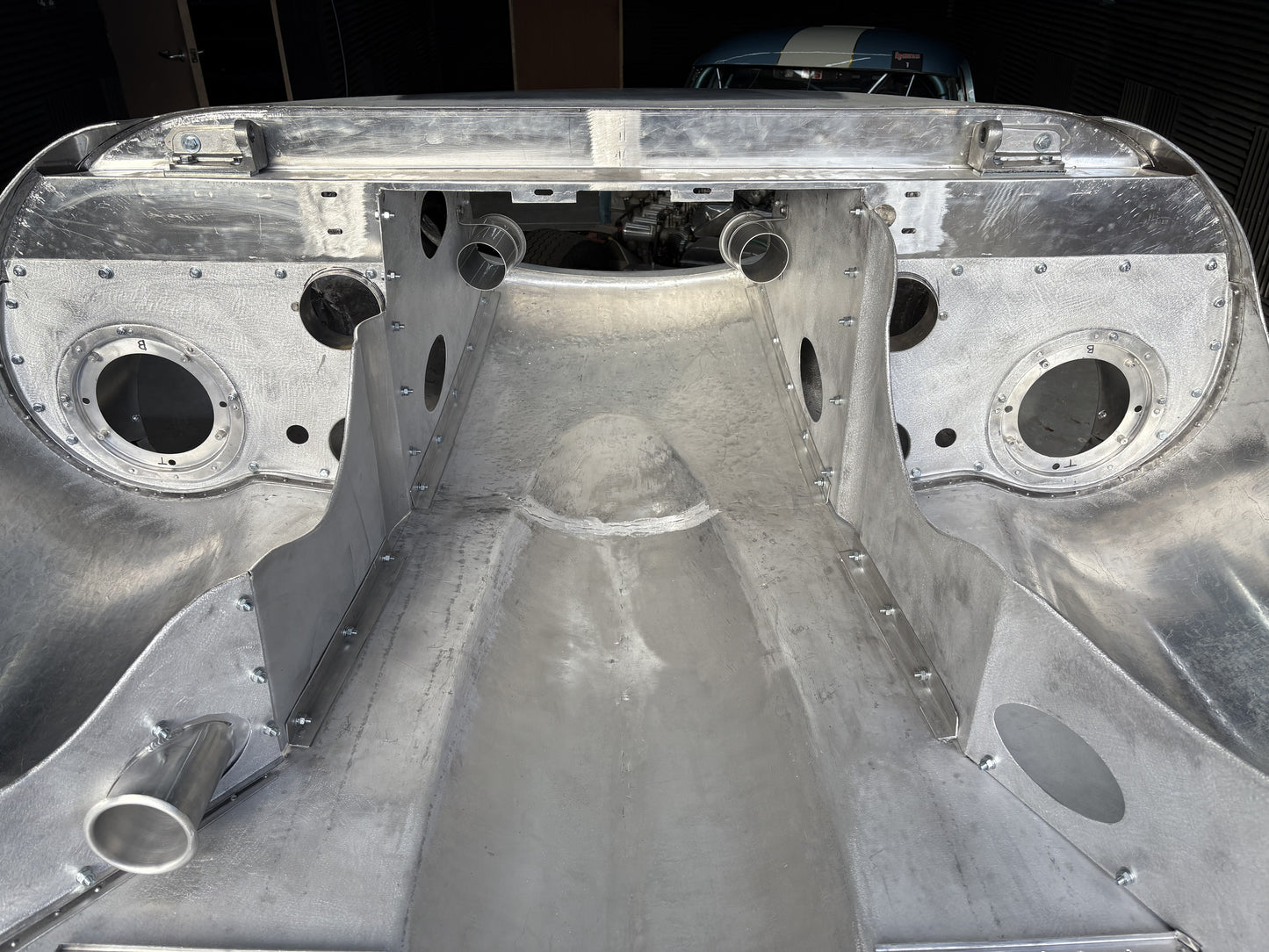 Jaguar E-Type aluminium bonnet