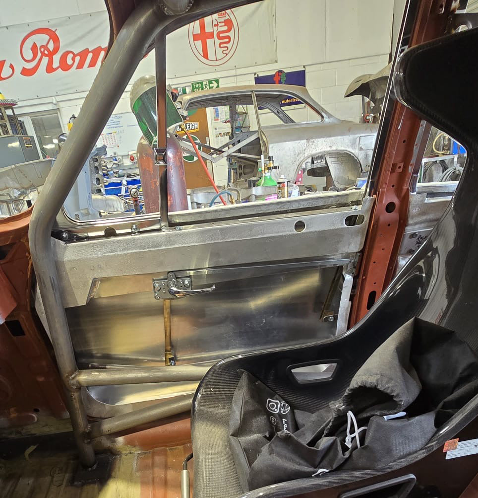 Aluminium Door Frame for a Jaguar Mark 2