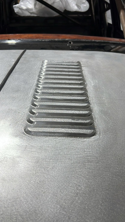 Louvers for Jaguar Aluminium Bonnet