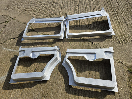 Aluminium Door Frame for a Jaguar Mark 2