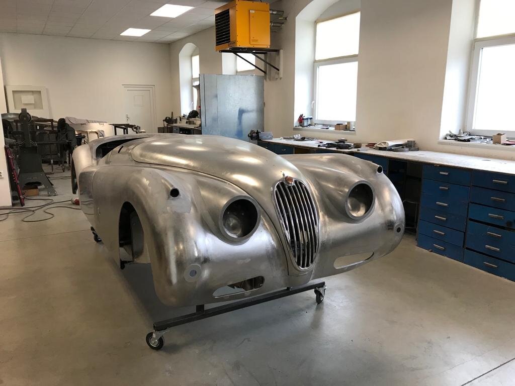 Jaguar XK120/XK140 OTS Aluminium Body